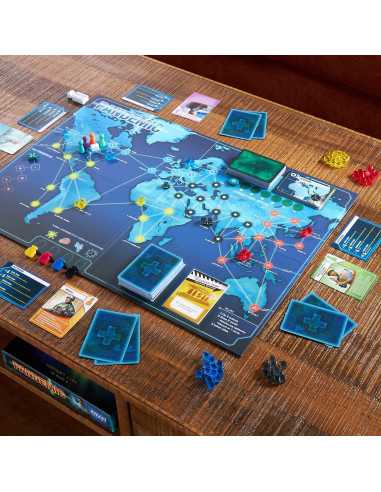 Pandemic Juego de Mesa Cooperativo Z-Man Games 2-4 Jugadores