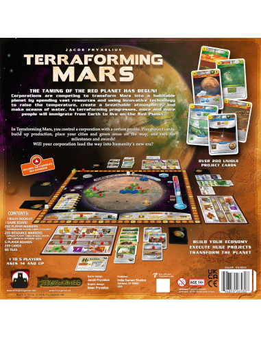 Juego de Mesa Terraforming Mars - Stronghold Games - Estrategia