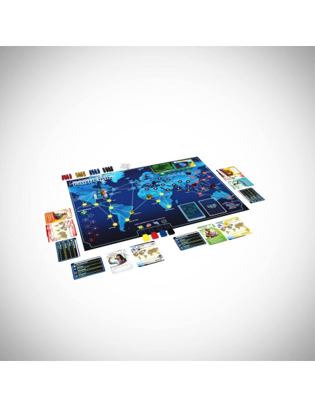 Pandemic Juego de Mesa Cooperativo Z-Man Games 2-4 Jugadores