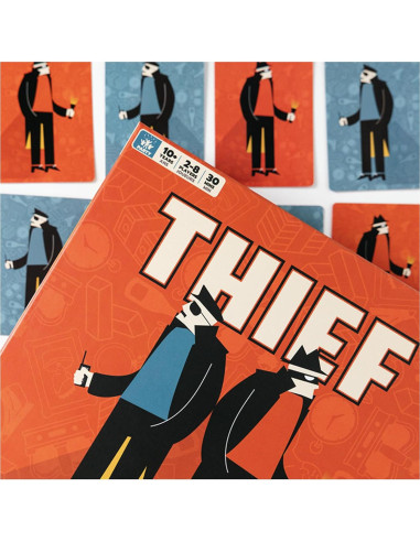 Juego de Cartas Ladrón Spin Master 2-8 Jugadores 10+