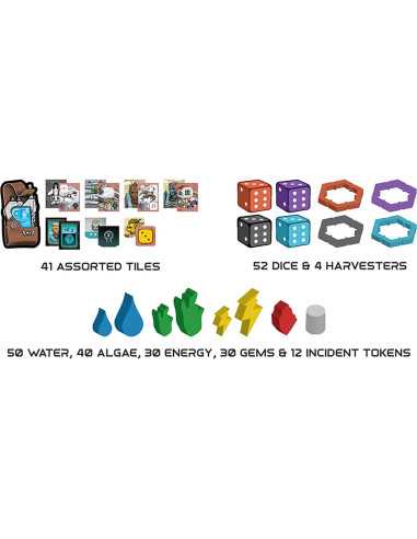 Juego de Mesa Circadians: Primera Luz Renegade 1-4 Jugadores