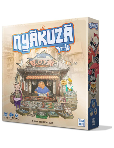 Juego de Mesa Nyakuza - Estrategia para 2-4 Jugadores