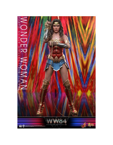 Figura Coleccionable Hot Toys 1:6 Mujer Maravilla WW84 30.5 cm