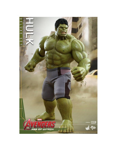 Figura Coleccionable Hulk Hot Toys 30 cm Deluxe Avengers