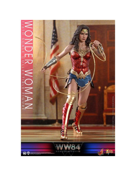 Figura Coleccionable Hot Toys 1:6 Mujer Maravilla WW84 30.5 cm