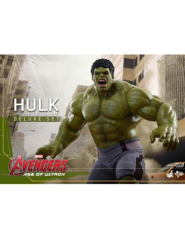 Figura Coleccionable Hulk Hot Toys 30 cm Deluxe Avengers