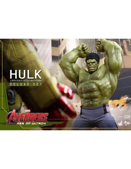Figura Coleccionable Hulk Hot Toys 30 cm Deluxe Avengers Figura Coleccionable Hulk Hot Toys 30 cm Deluxe Avengers