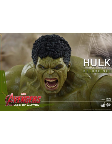 Figura Coleccionable Hulk Hot Toys 30 cm Deluxe Avengers