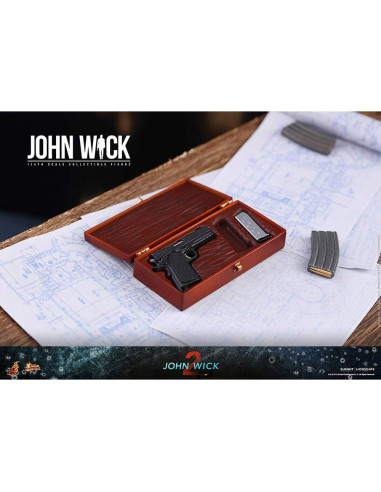 Figura Coleccionable John Wick 1/6 Hot Toys Capítulo 2