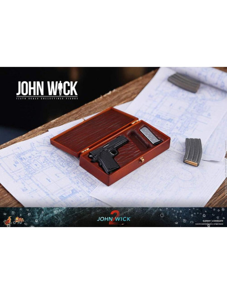 Figura Coleccionable John Wick 1/6 Hot Toys Capítulo 2