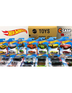 Hot Wheels 72 Coches de Juguete Aleatorios Mattel 1,59 kg 2