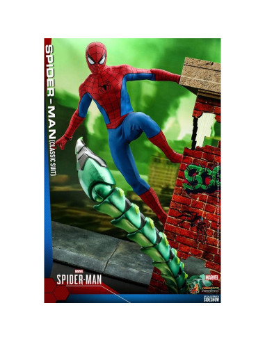 Figura Coleccionable Hot Toys Spider-Man Traje Clásico 30 cm