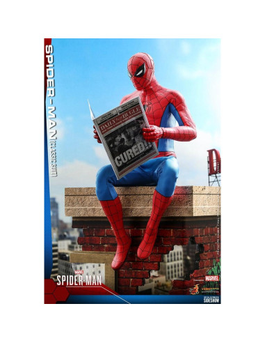 Figura Coleccionable Hot Toys Spider-Man Traje Clásico 30 cm