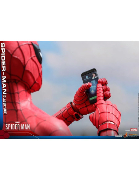 Figura Coleccionable Hot Toys Spider-Man Traje Clásico 30 cm Figura Coleccionable Hot Toys Spider-Man Traje Clásico 30 cm