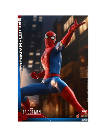 Figura Coleccionable Hot Toys Spider-Man Traje Clásico 30 cm Figura Coleccionable Hot Toys Spider-Man Traje Clásico 30 cm