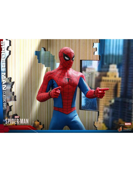 Figura Coleccionable Hot Toys Spider-Man Traje Clásico 30 cm Figura Coleccionable Hot Toys Spider-Man Traje Clásico 30 cm