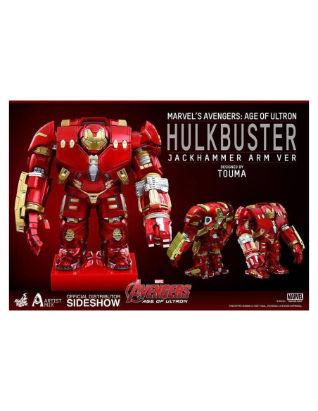 Figura Coleccionable Hulkbuster Hot Toys 14 cm Marvel