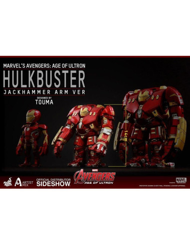 Figura Coleccionable Hulkbuster Hot Toys 14 cm Marvel