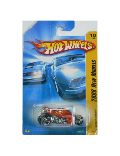 Hot Wheels Canyon Carver Sport Bike Naranja 1:64 Mattel