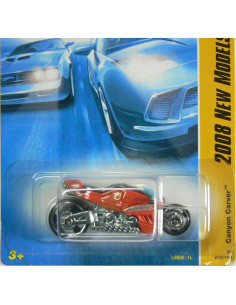 Hot Wheels Canyon Carver Sport Bike Naranja 1:64 Mattel 2