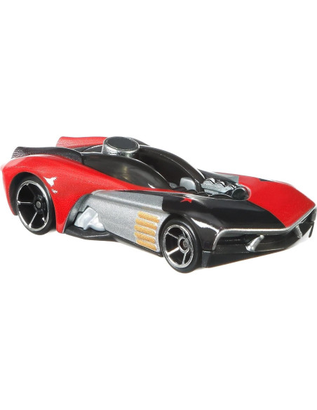 Hot Wheels Coche DC Comics Harley Quinn 1:64 con Martillo