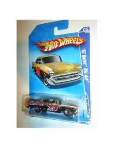 Hot Wheels 2010 Chevy Bel Air 57 Oro/Negro 05/10