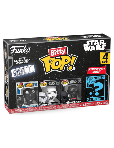 Funko Bitty POP! Star Wars 4-Pack Darth Vader y Más