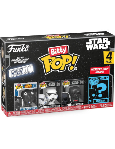 Funko Bitty POP! Star Wars 4-Pack Darth Vader y Más