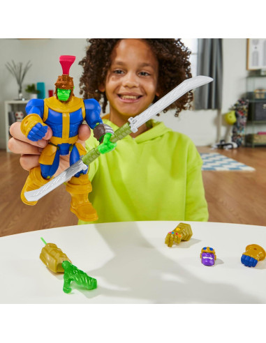 Figura de Acción Thanos Marvel MixMashers 12,7 cm Deluxe
