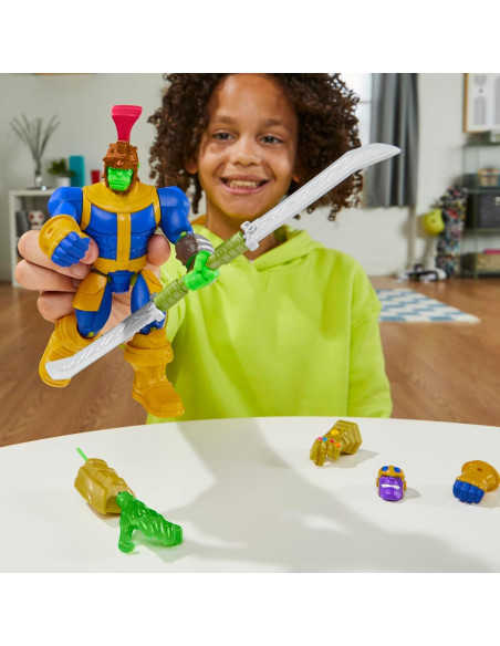 Figura de Acción Thanos Marvel MixMashers 12,7 cm Deluxe