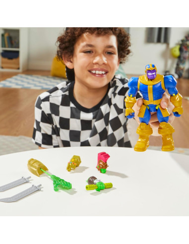 Figura de Acción Thanos Marvel MixMashers 12,7 cm Deluxe