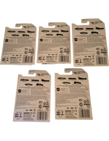 Hot Wheels Batman 2022 Batmobile 5 Vehículos Diecast