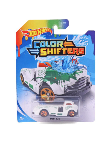 Hot Wheels Color Shifters MIGRIG Verde Blanco 1:64