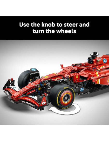 LEGO Technic Ferrari SF-24 F1 Modelo 1:8 - 1362 Piezas LEGO Technic Ferrari SF-24 F1 Modelo 1:8 - 1362 Piezas
