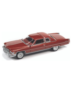 Coche de Juguete AW AUTO WORLD 1975 Cadillac Coupe DeVille Rojo