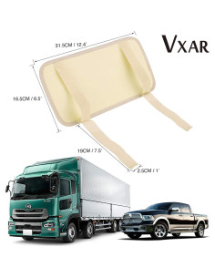 Organizador de Visera de Sol VXAR Beige 3 Mallas para Auto 2