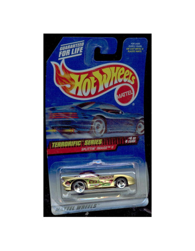 Hot Wheels Mattel 1999 Coche Escala 1:64 Dorado Terrorífica