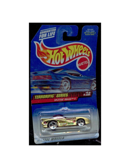 Hot Wheels Mattel 1999 Coche Escala 1:64 Dorado Terrorífica