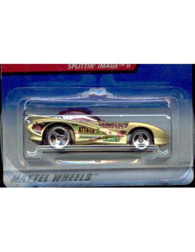 Hot Wheels Mattel 1999 Coche Escala 1:64 Dorado Terrorífica