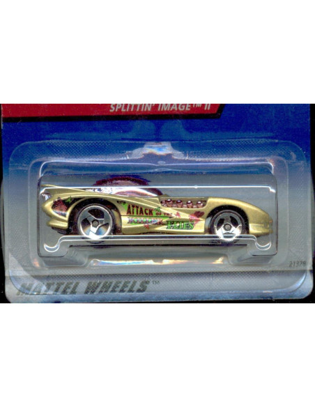 Hot Wheels Mattel 1999 Coche Escala 1:64 Dorado Terrorífica