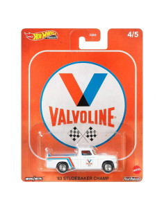 Hot Wheels Premium Vehículo de Metal '63 Studebaker Champ 1:64