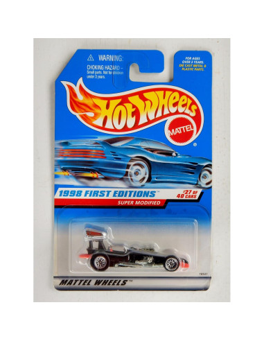 Hot Wheels 1998 Super Modificado Negro 1:64 Edición Limitada