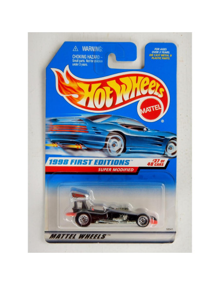 Hot Wheels 1998 Super Modificado Negro 1:64 Edición Limitada