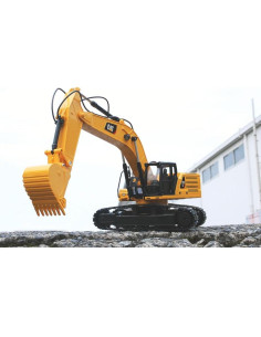 Camión Excavadora RC Diecast Masters CAT 336 1:24 Amarillo 2