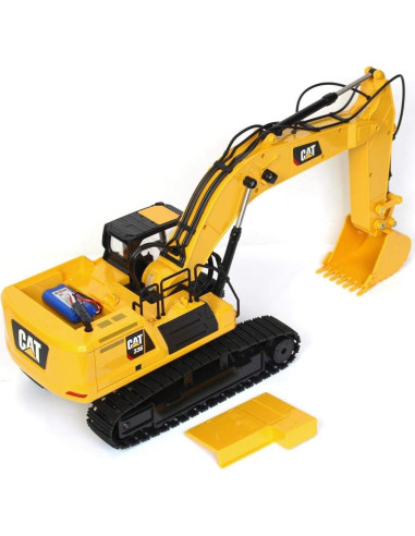 Camión Excavadora RC Diecast Masters CAT 336 1:24 Amarillo