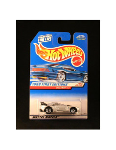 Auto Hot Wheels Callaway C-7 Plata 1998 1:64 Coleccionista