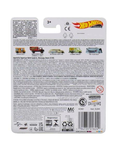 Autobús de Tour Hot Wheels a Escala 1:64 para Niños y Coleccionistas Autobús de Tour Hot Wheels a Escala 1:64 para Niños y Coleccionistas