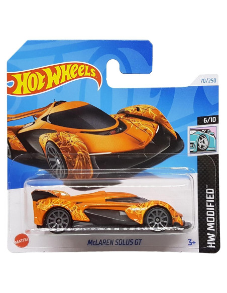 Hot Wheels McLaren Solus GT Naranja 1:64 Coche Coleccionable