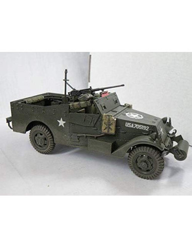 Modelo Zvezda M3 Scout Car 1/35 - Coche Militar Blindado