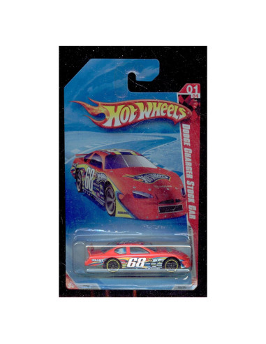 Hot Wheels Dodge Charger Stock Car 1:64 Carrera Mundial